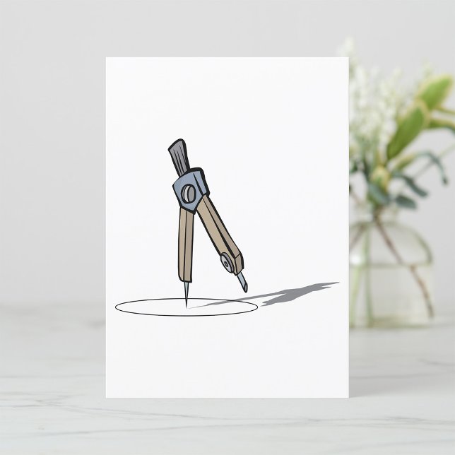 Drafting Compass Drawing Geometry Tool Invitation (Creator Uploaded)