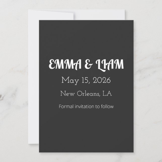 Drag & Drop Create Customized Celebration Invites (Front)
