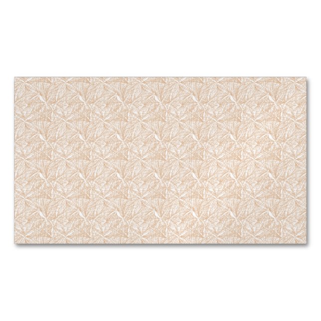 Drag & Drop Custom Image Here Business Card Magnet (Front)