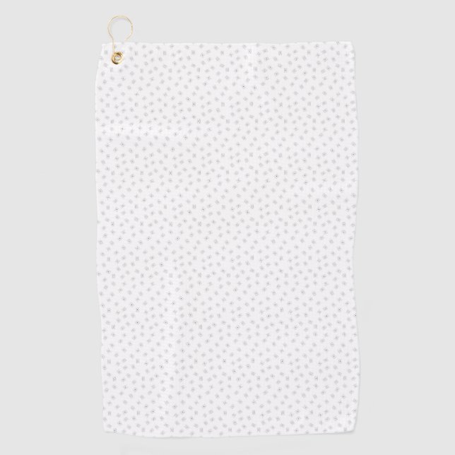 Drag & Drop Custom Image Here Golf Towel (Front)