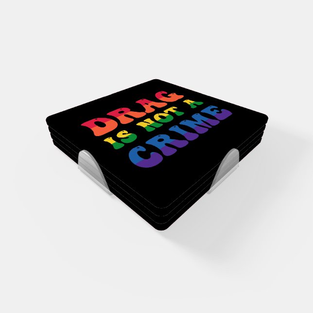 Drag Is Not A Crime Coasters #2 (Set)