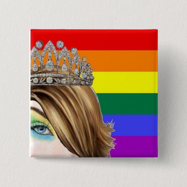 Drag Pride Button (Front)