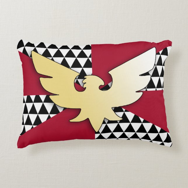Drag Pride Flag Accent Pillow (Front)