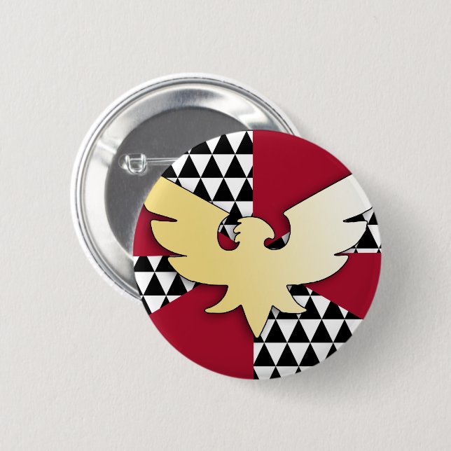 Drag Pride Flag Button (Front & Back)
