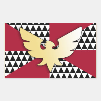 Drag Pride Flag Rectangular Sticker