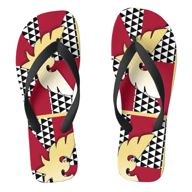 Drag Pride Flip Flops (Footbed)