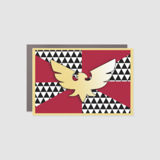 Drag Pride House Flag Car Magnet