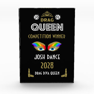 Drag Queen Competion Acrylic Award