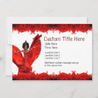 Drag Queen Custom Par ty Invites