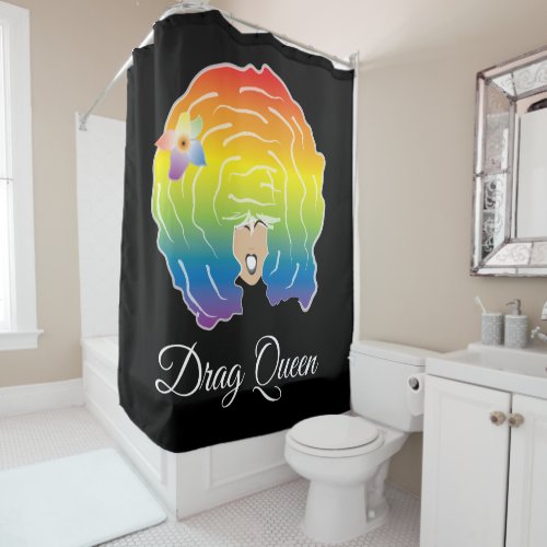 Drag Queen Shower Curtain