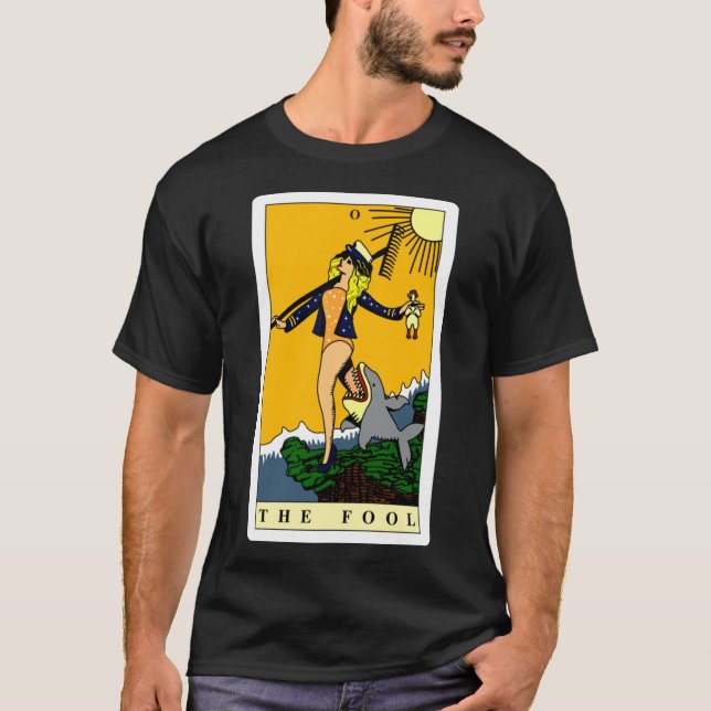 Drag Race Tarot Katya as The Fool Tri-blend T-Shir T-Shirt (Front)