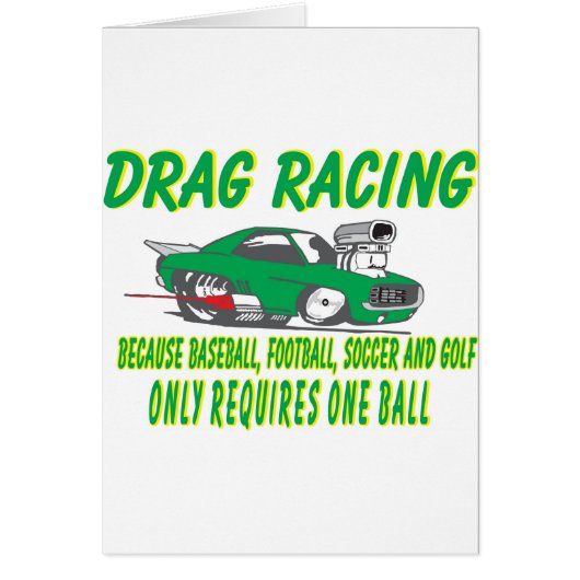 drag racing 1 cards (Front)