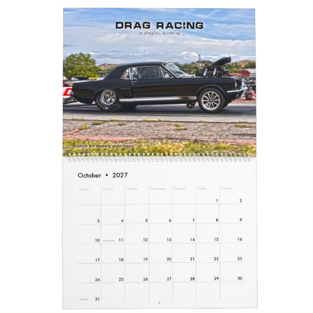 Drag Racing Calendar (Oct 2027)