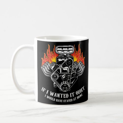 Drag Racing  Car Engine Mechanics Motor Racing  Coffee Mug