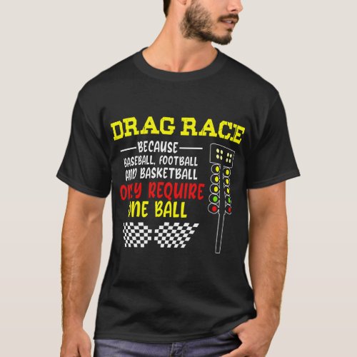 Drag Racing Christmas Tree  Racing  Horsepower T_Shirt