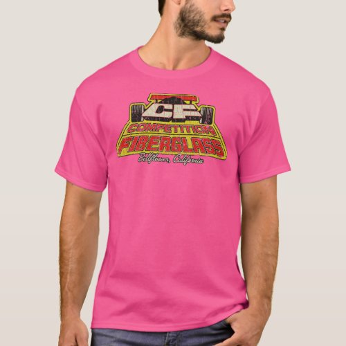 Drag Racing Competition Fiberglass 1965  T_Shirt