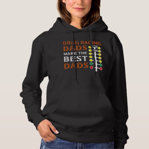 Drag Racing Dad Mechanic Dragster Daddy Racer Hoodie