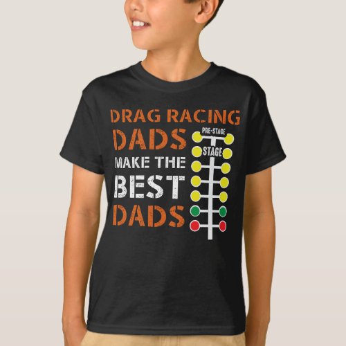 Drag Racing Dad Mechanic Dragster Daddy Racer T_Shirt