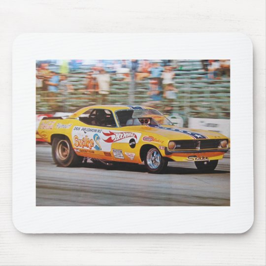 Drag Racing Mouse Pad. Mouse Pad