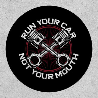 Drag Racing Race Car Vintage Run Your Car Not Your Patch