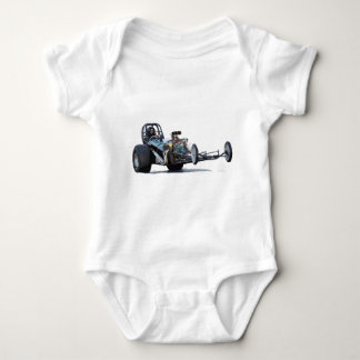 Drag Racing & Vintage Dragsters Baby Bodysuit