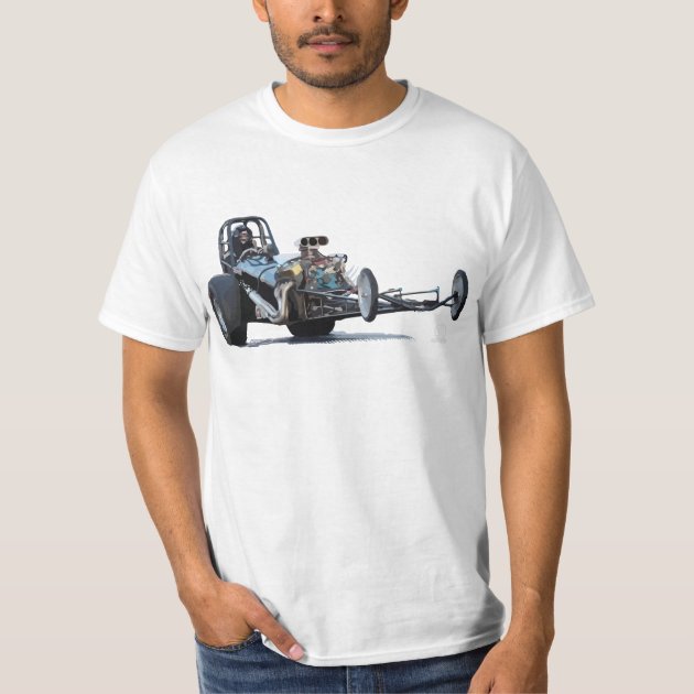 Vintage GASSER/DRAG/NASCAR/SPRINT/MIDGET RACE T-shirt DRAGMASTER 