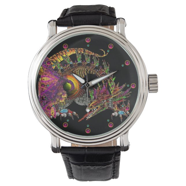 DRAGO / FANTASY DRAGON IN GOLD AND BLACK WATCH (Front)