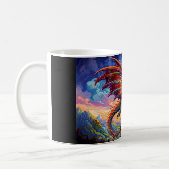 Dragon #1 Coffee Mug (Left)