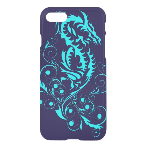 Dragon 20 cyan iPhone SE87 case