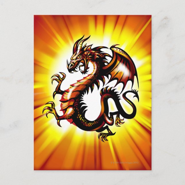 Dragon 3 postcard (Front)