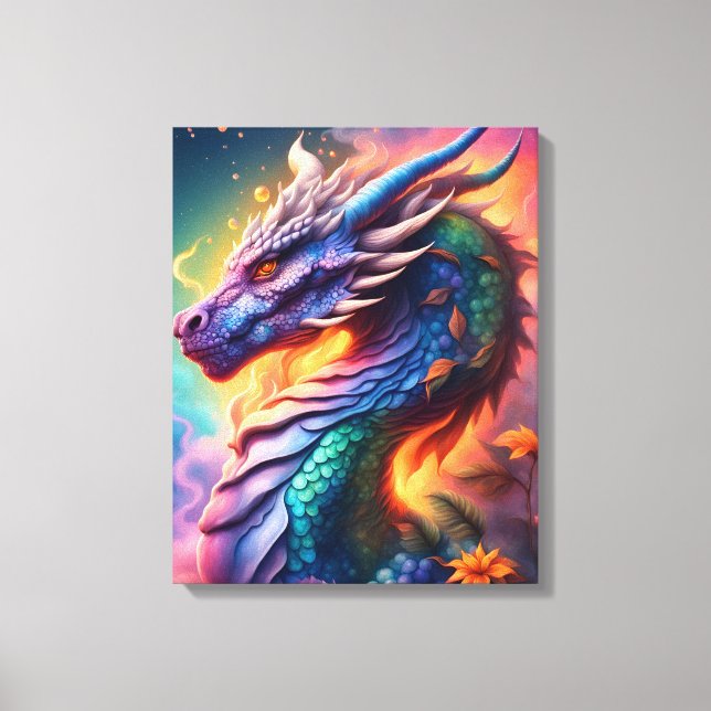 Dragon 40.6 cm x 50.8 cm canvas print (Front)