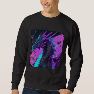 Dragon Aesthetic Style Japan Vaporwave 80s 90s Sweatshirt