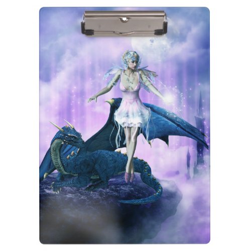 Dragon And Fairy Clipboard