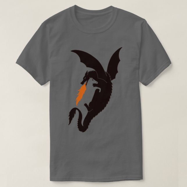Dragon and horse T-Shirt (Design Front)