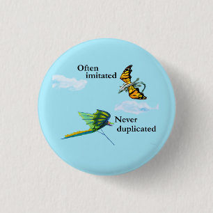Dragon and Kite Button