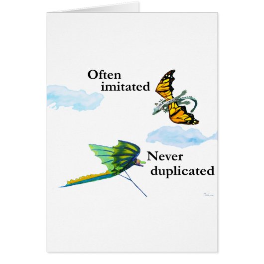 dragon and kite cards (Front)