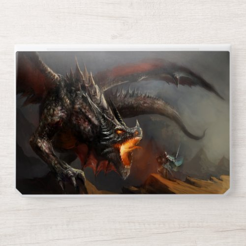 Dragon and Knight HP Laptop Skin