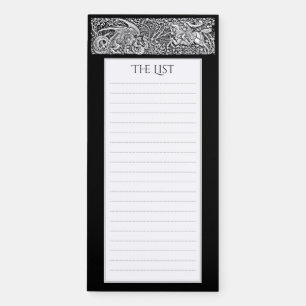 Dragon and Knight on Horse Magnetic Notepad