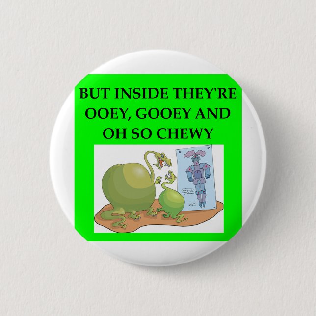 DRAGON and knight Pinback Button (Front)