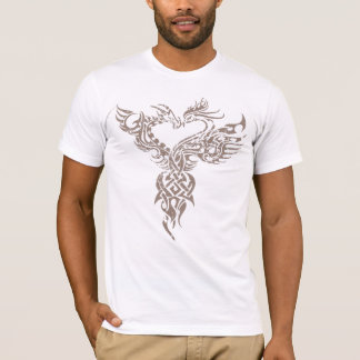 Dragon and Pheonix Face Off T-Shirt