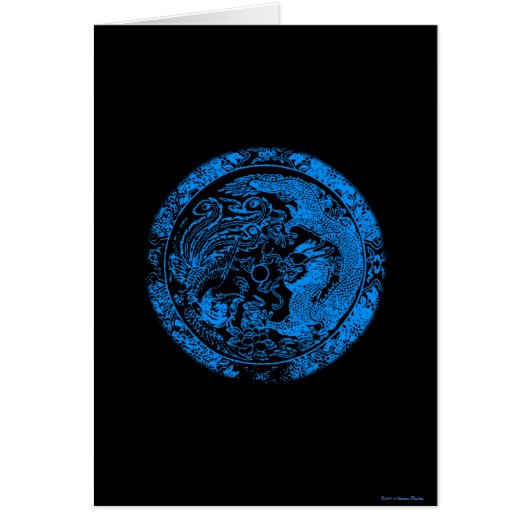 Dragon and Phoenix Card (Front)