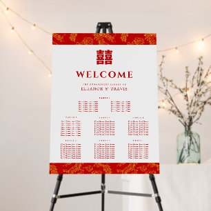 Dragon and Phoenix Foam Board