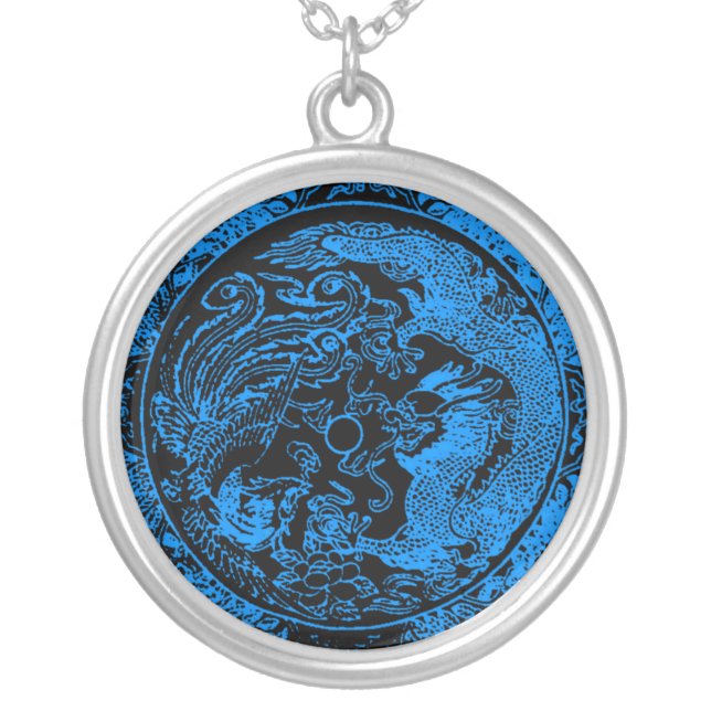 Dragon and Phoenix Necklace (Front)