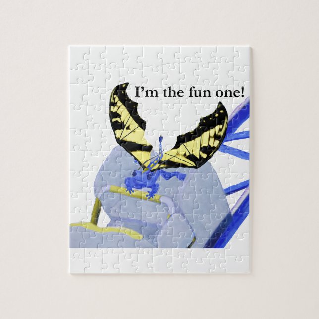 Dragon and Roller Coaster Jigsaw Puzzle (Vertical)