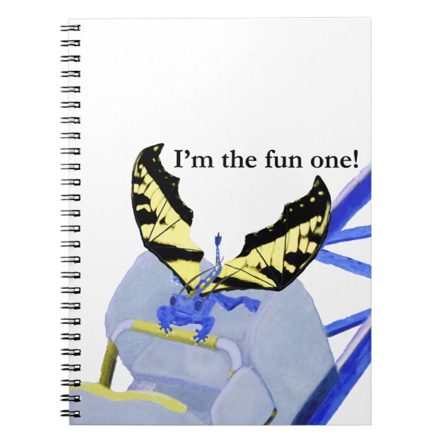 Dragon and Roller Coaster Notebook (Front)