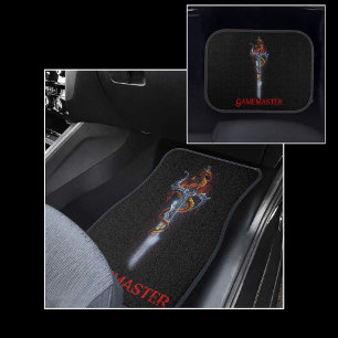 Dragon and Sword Gamemaster Car Floor Mat