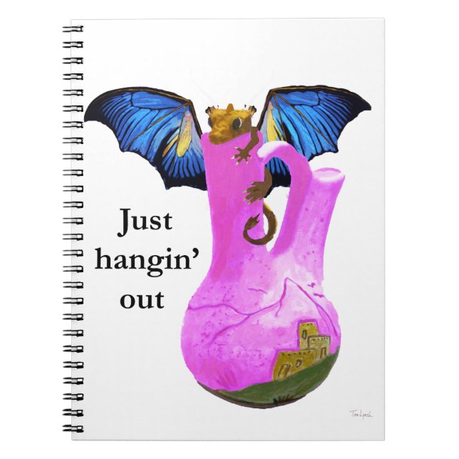 dragon and vase notebook (Front)