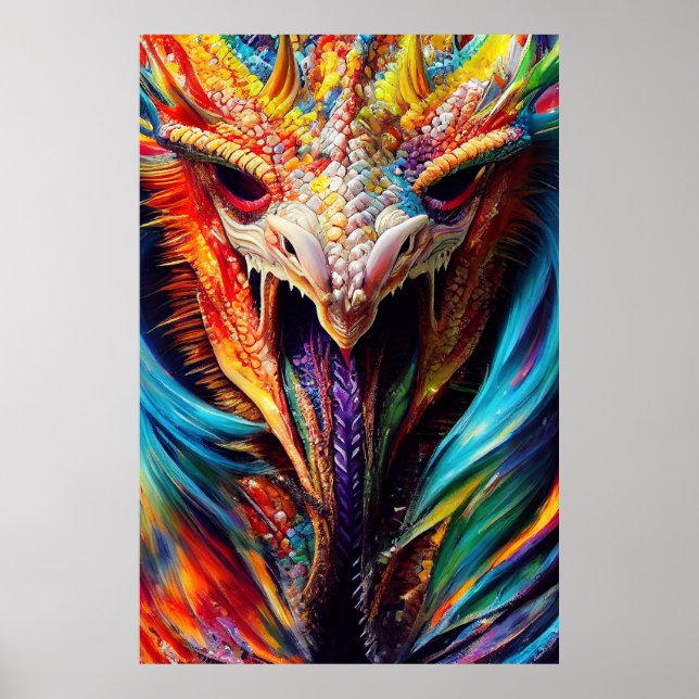 Dragon  Animal Discovery Adventure Nature Planet  Poster (Front)