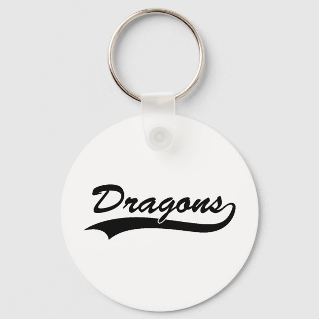 Dragon Art 3 Keychain (Front)