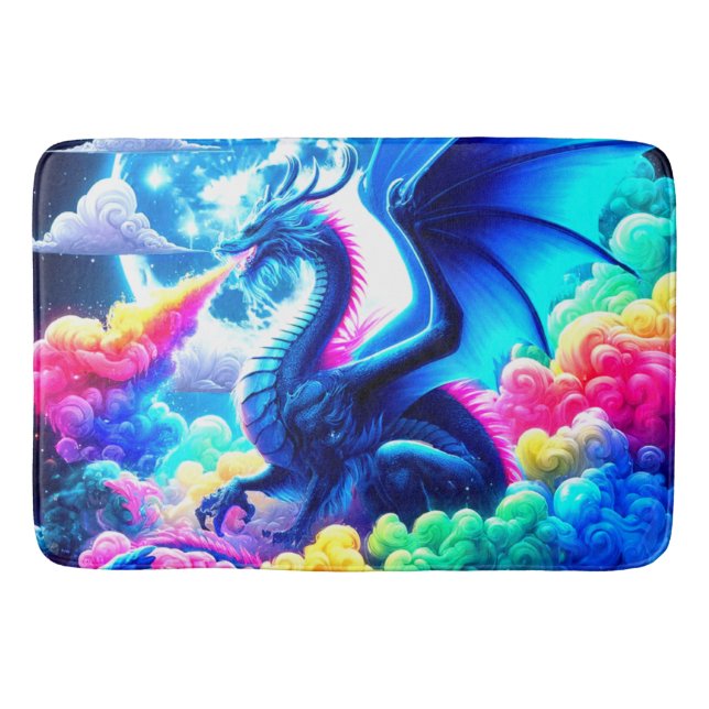 Dragon Art Bath Mat (Front)